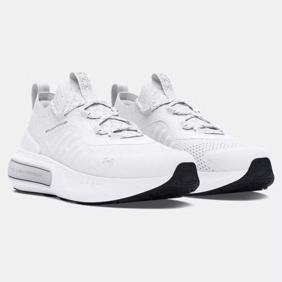 Under Armour White HOVR Phantom 4 Athletic Shoes - Picture 3 of 13
